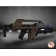 Aliens Replica 1/1 Pulse Rifle Brown Bess Weathered Version 68 cm